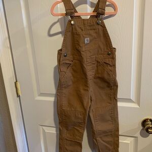 Carhartt Tan Cotton Overalls